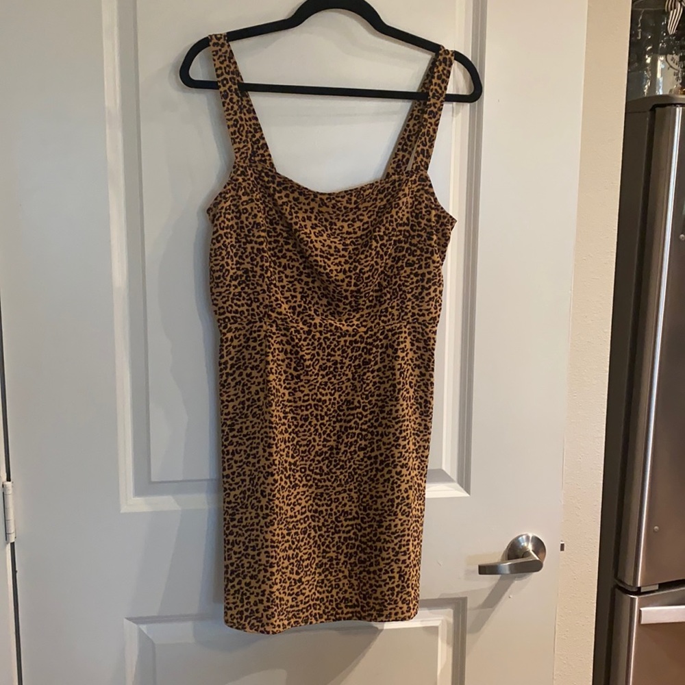 Sexy Cheetah Cocktail/Casual Dress - Worn Once